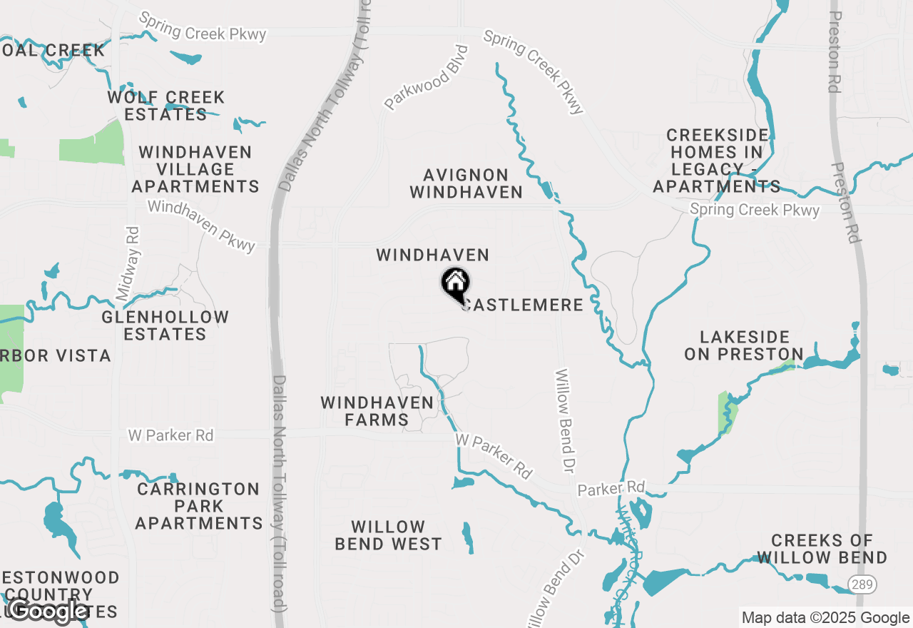 Map of 5729 Ridgehaven Drive, Plano, TX 75093