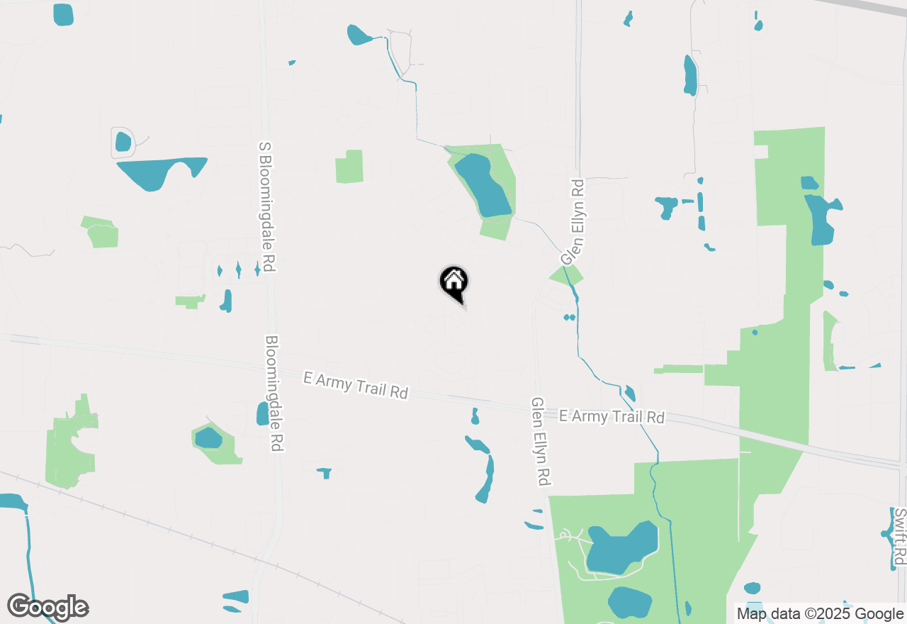 Map of 203 College Drive #C, Bloomingdale, IL 60108