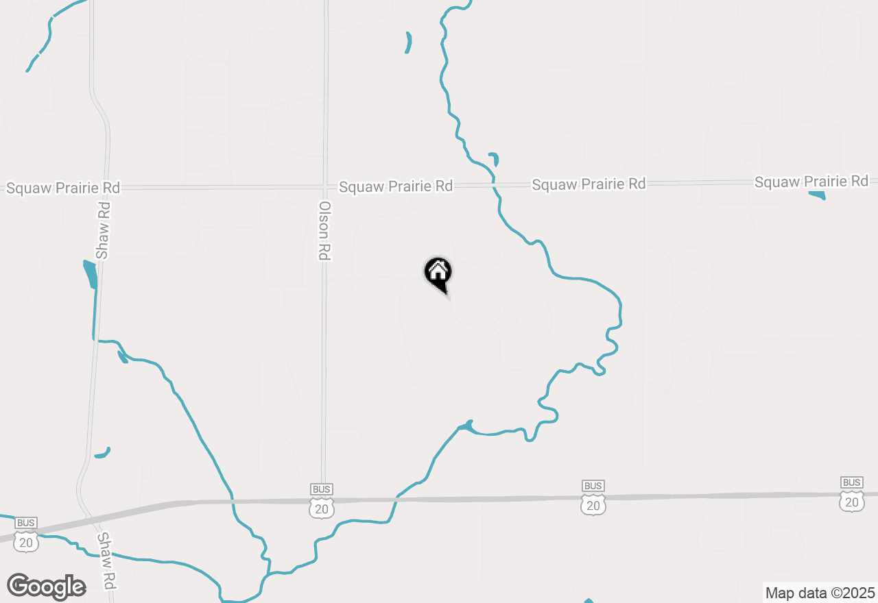 Map of 9132 Smokethorn Trail, Belvidere, IL 61008