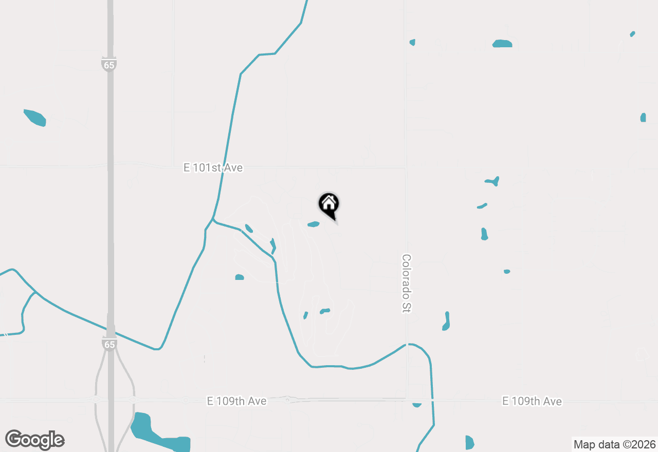 Map of 10335 California Street, Crown Point, IN 46307