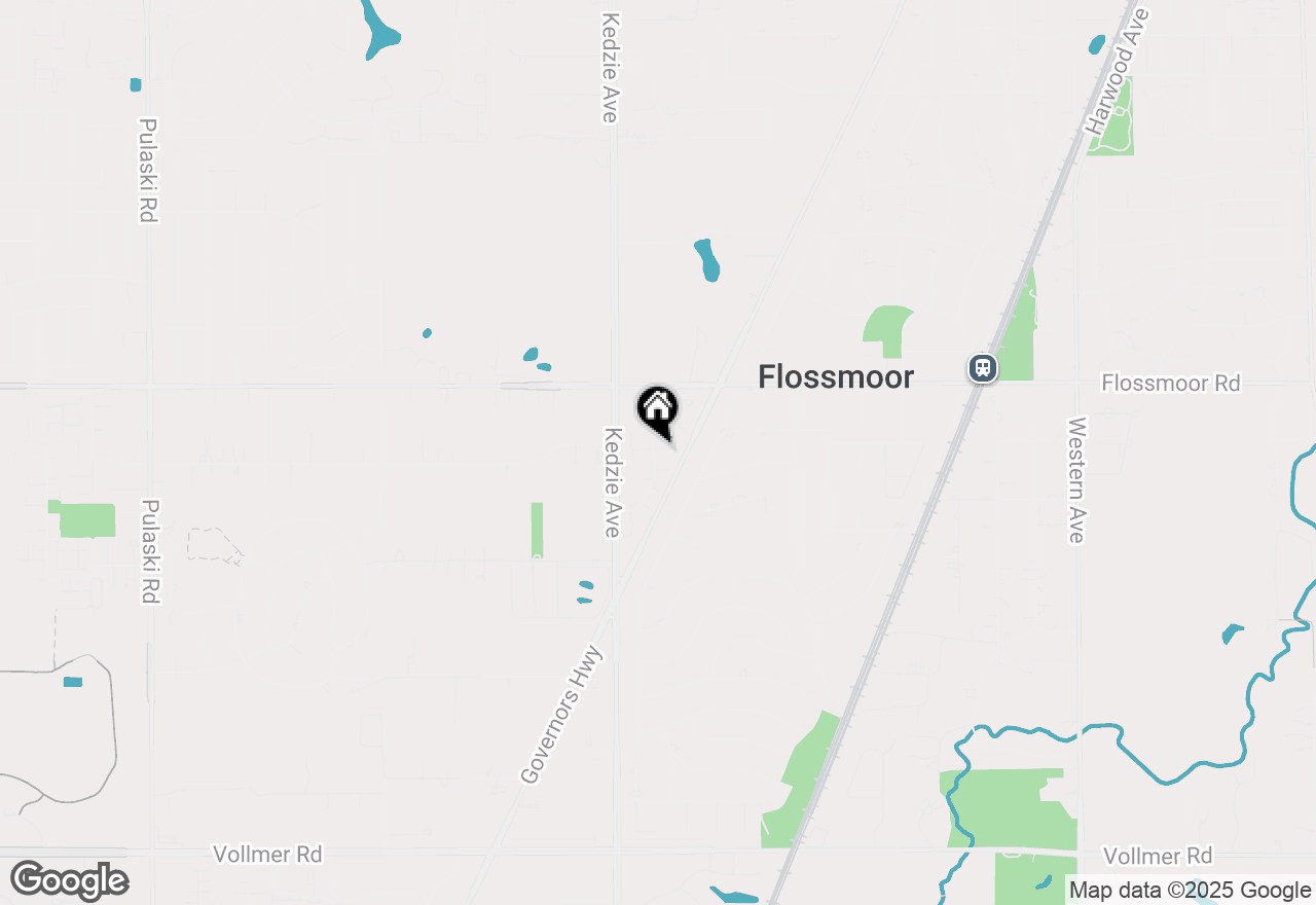 Map of 3118 Elaine Court, Flossmoor, IL 60422