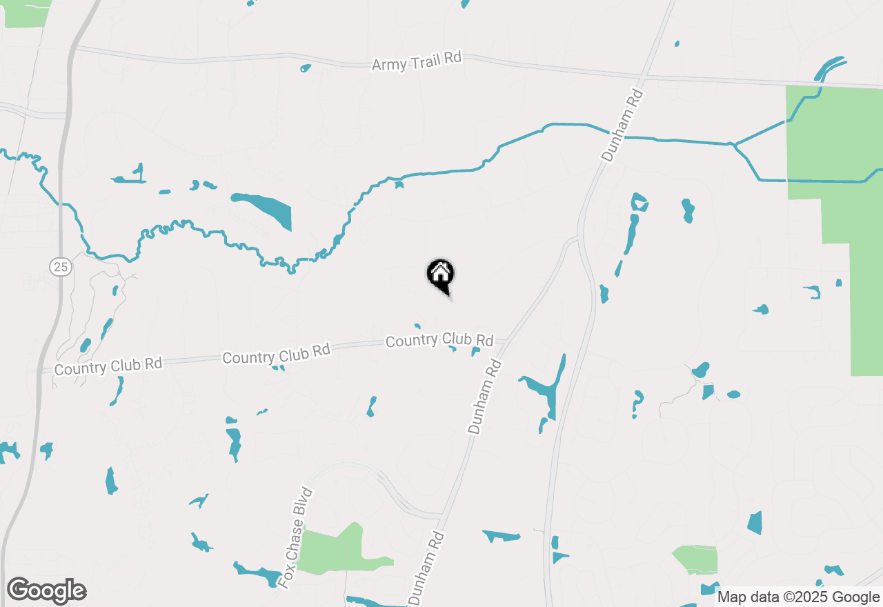 Map of 34W023 White Thorne Road, Wayne, IL 60184