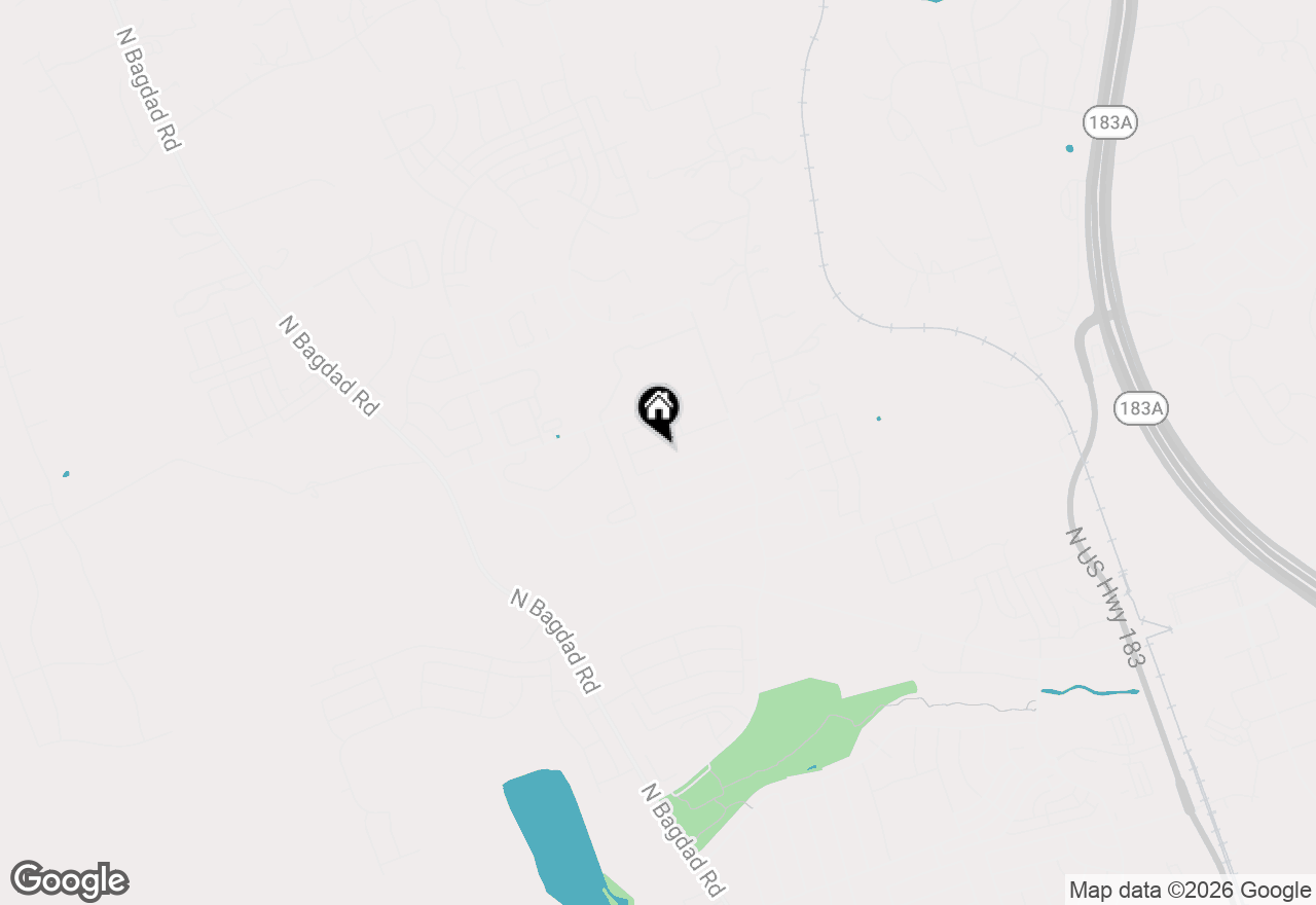 Map of 1024 Wolcott Dr, Leander, TX 78641