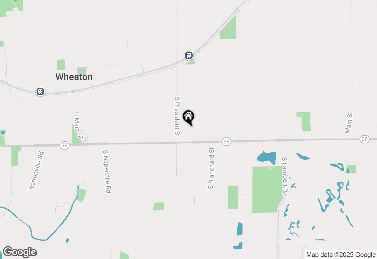 Map of 523 Kipling Court, Wheaton, IL 60187