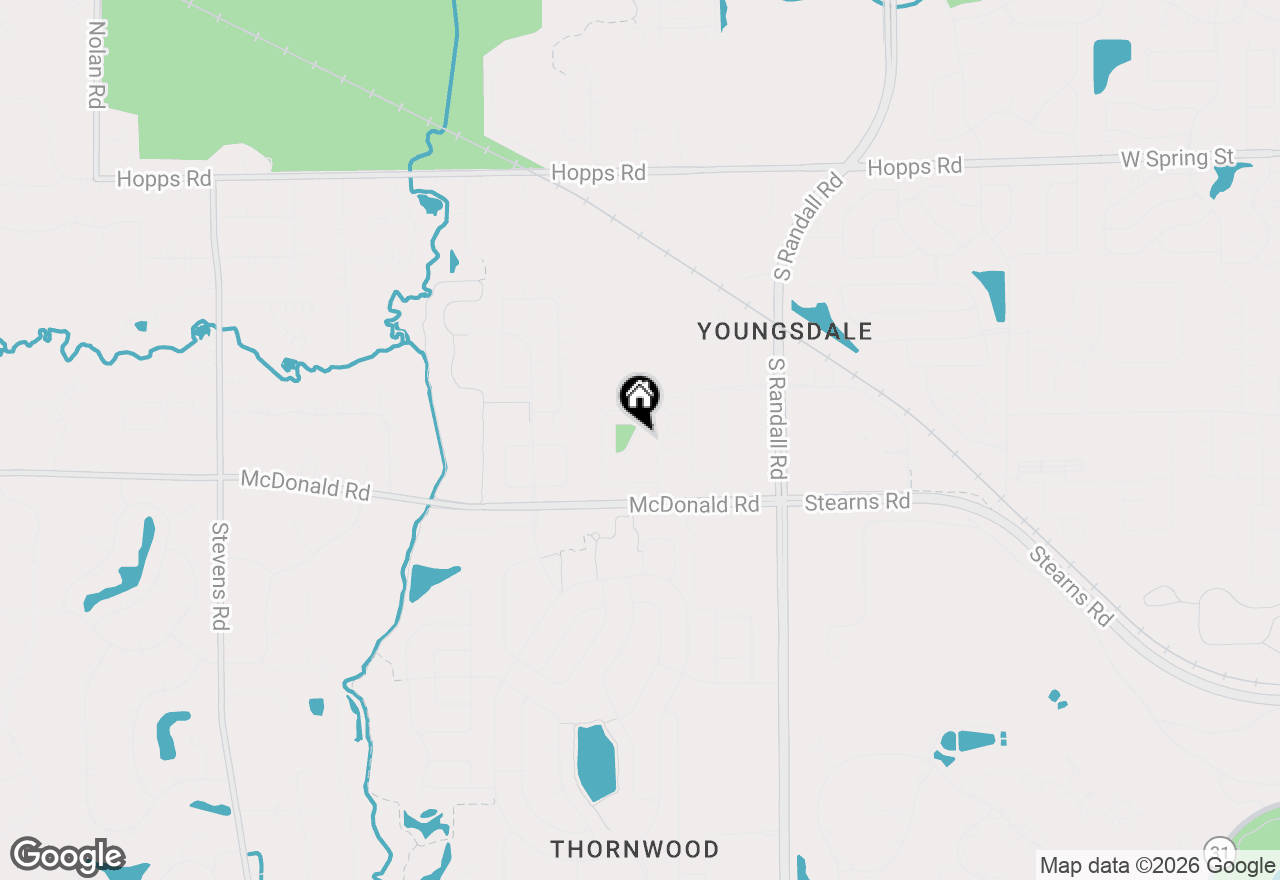 Map of 325 Forest Trail, South Elgin, IL 60177