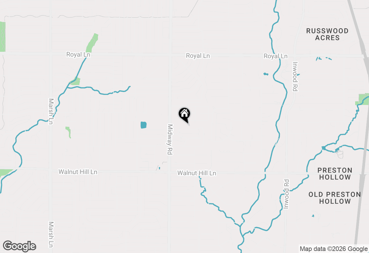 Map of 4323 Middleton Road, Dallas, TX 75229