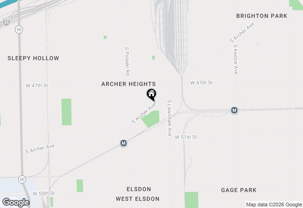 Map of 4858 S Archer Avenue, Chicago, IL 60632