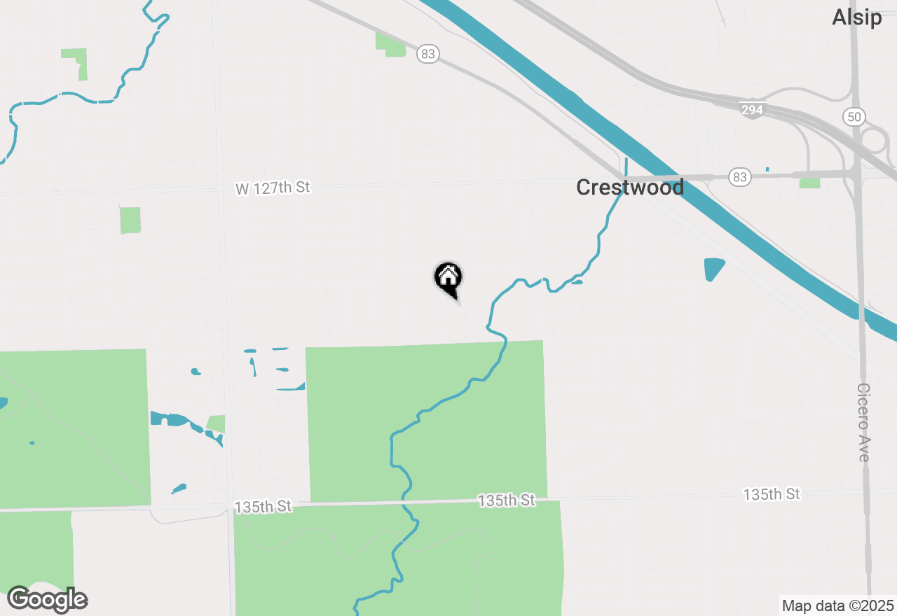 Map of (Address confidential), Palos Heights, Illinois 60463