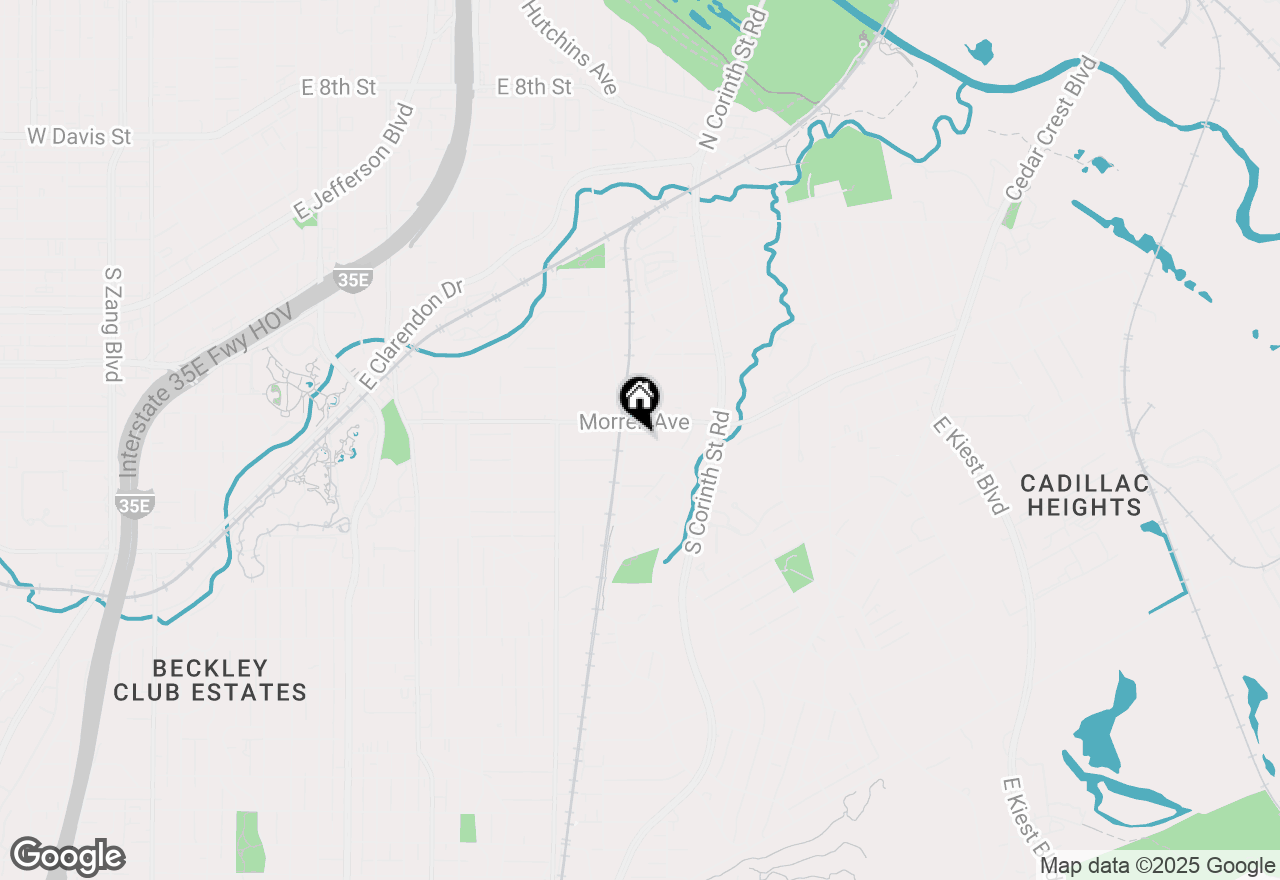 Map of 1415 Hendricks Avenue, Dallas, TX 75216