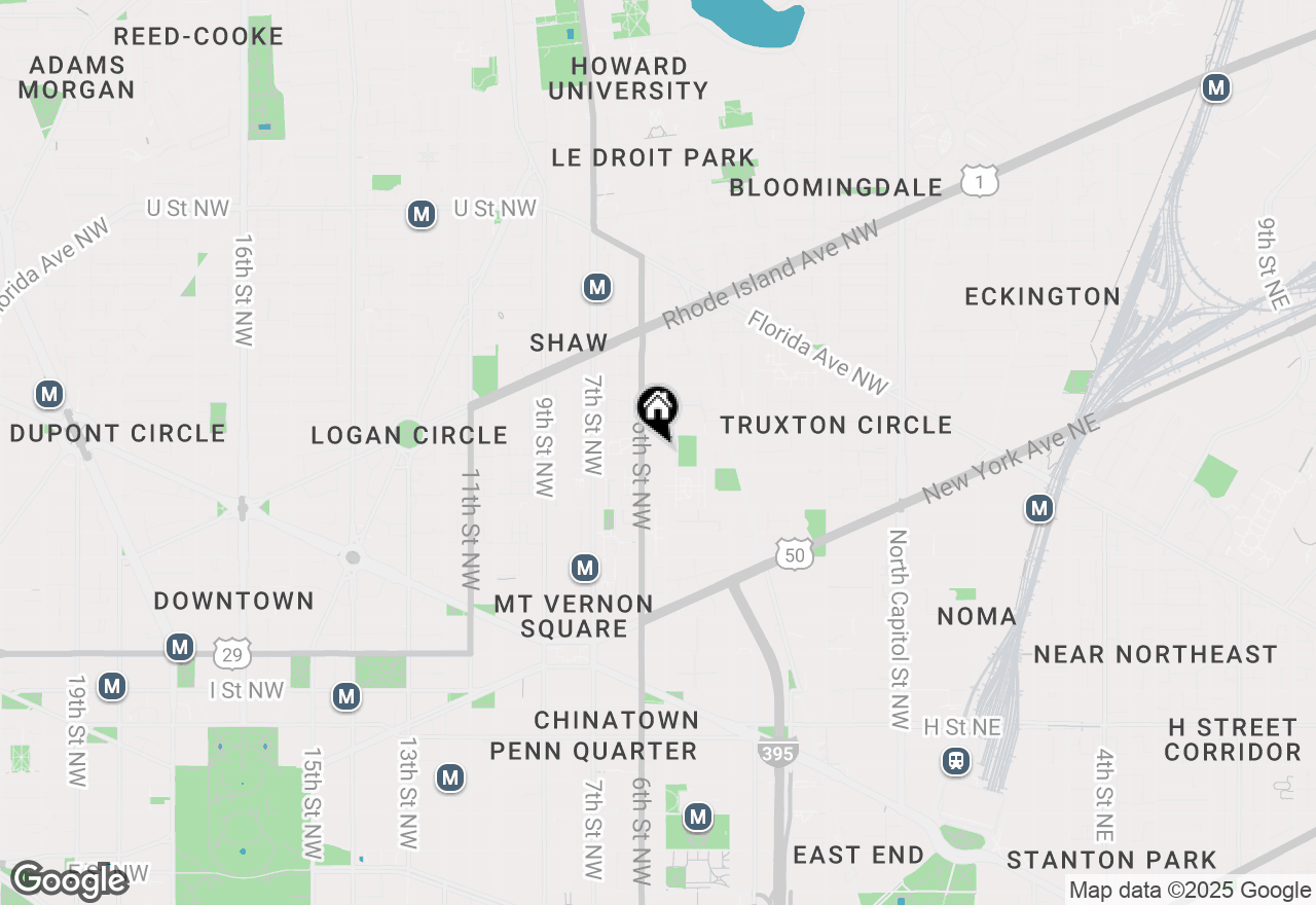 Map of 1414 5th Street Nw #B, Washington, DC 20001