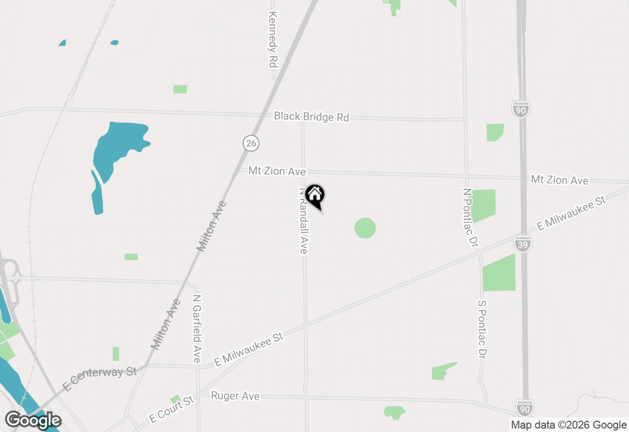 Map of 1111 N Martin Road, Janesville, WI 53545