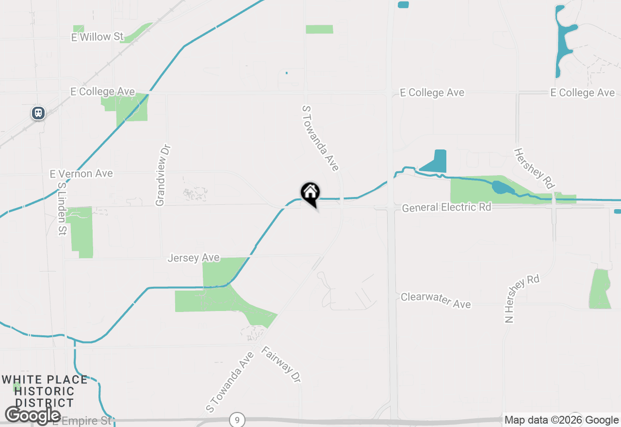 Map of 703 Lara Road, Normal, IL 61761