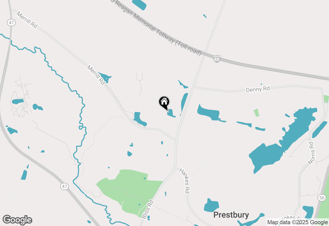 Map of 905 Elm Street, Sugar Grove, IL 60554