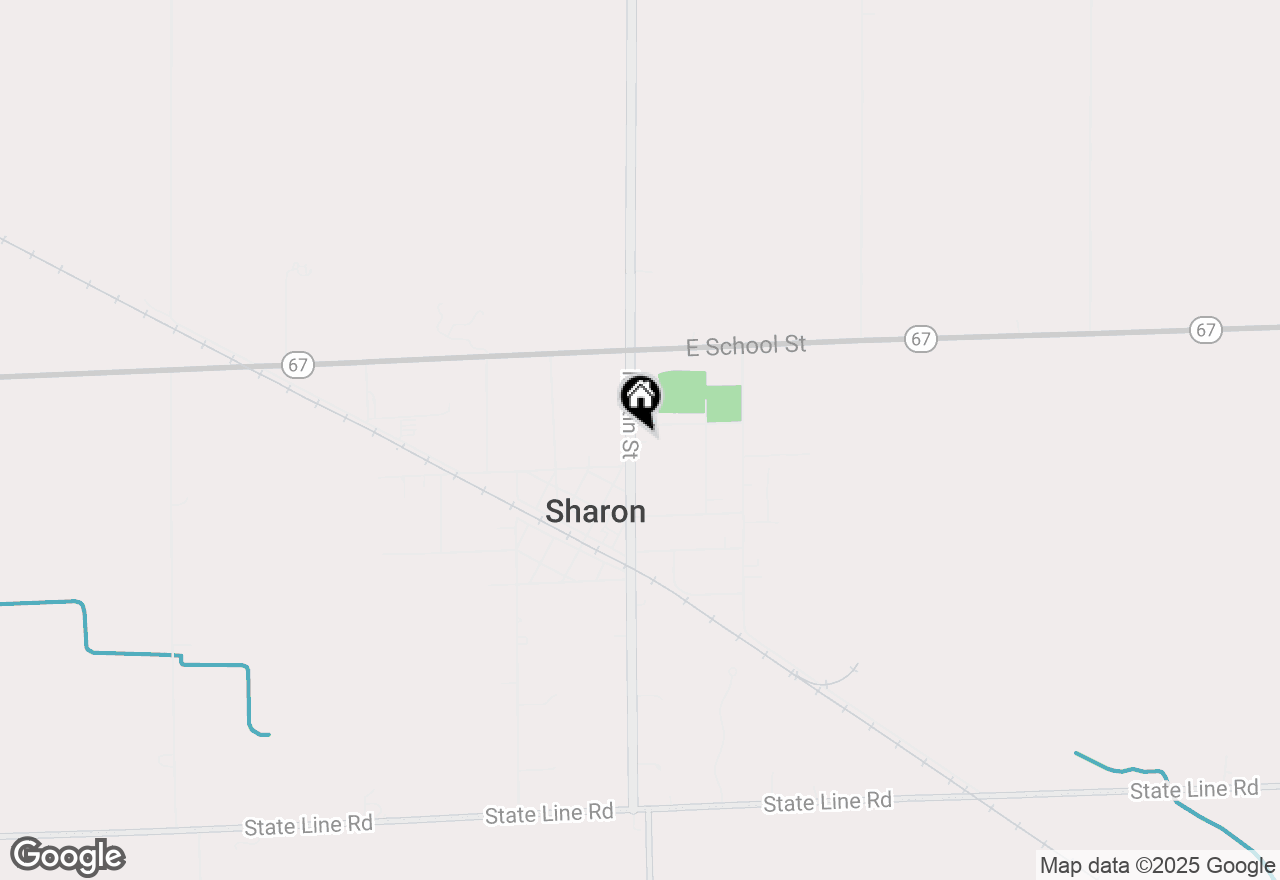 Map of 224 Martin St, Sharon, WI 53585