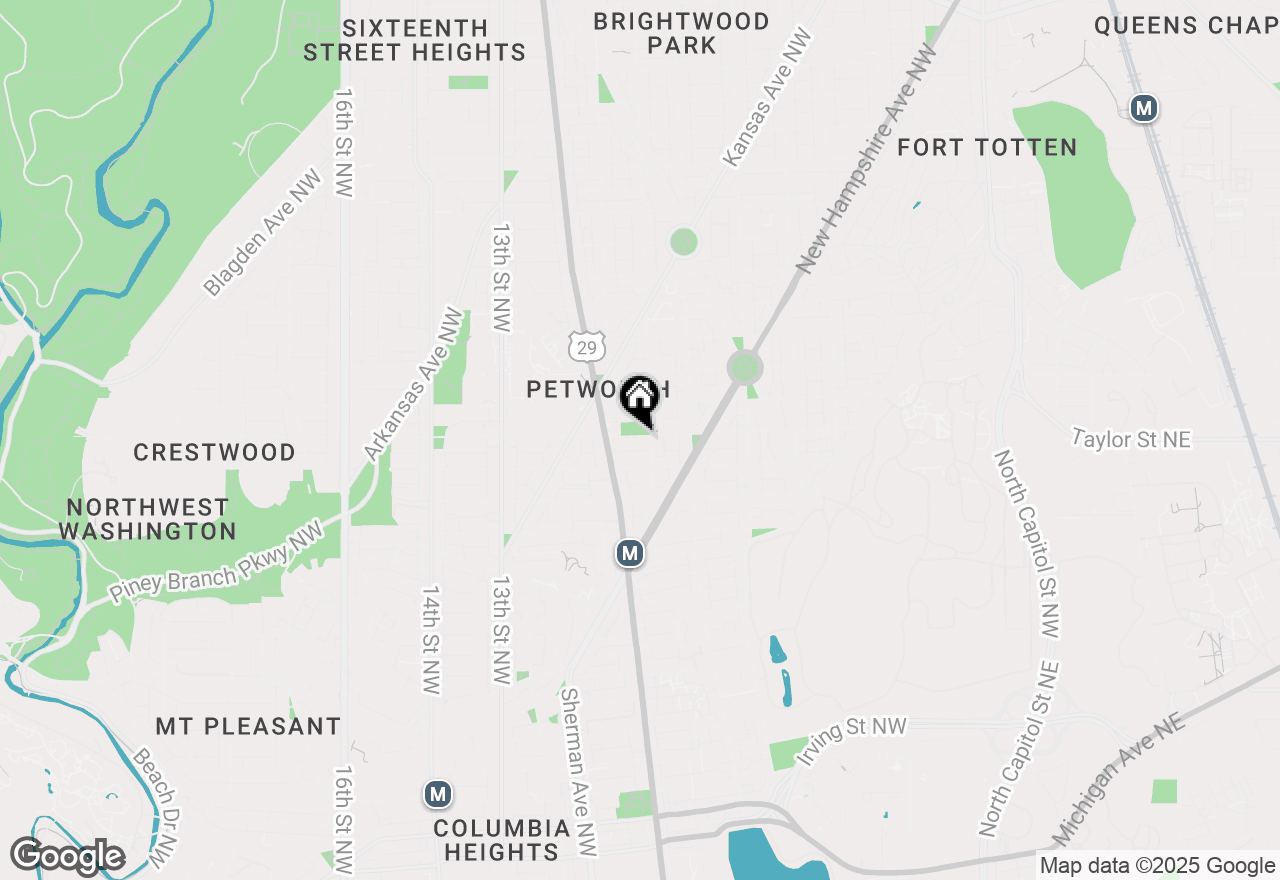 Map of 804 Taylor Street Nw #403, Washington, DC 20011