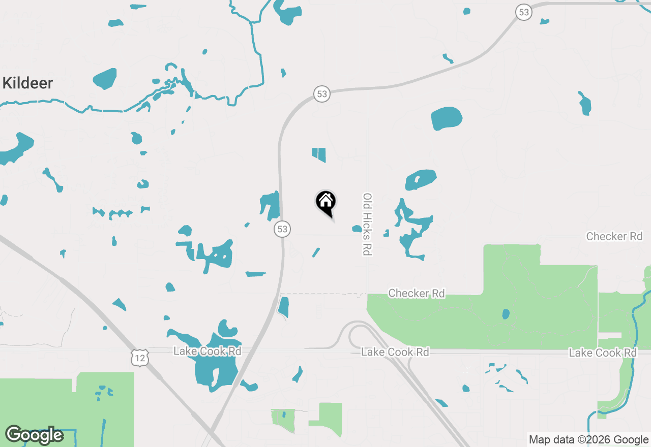 Map of (Address confidential), Long Grove, Illinois 60047