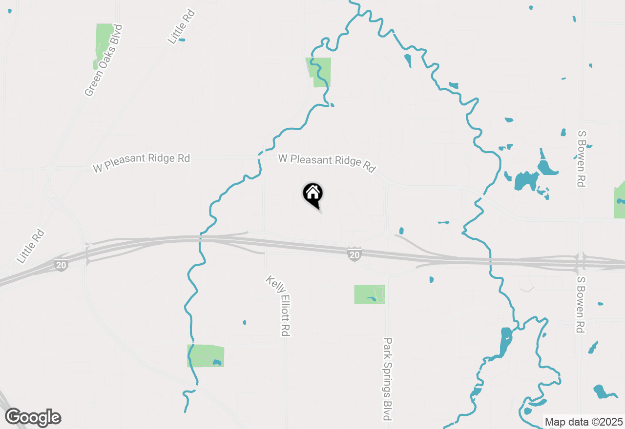 Map of 4015 Toulouse Drive, Arlington, TX 76016