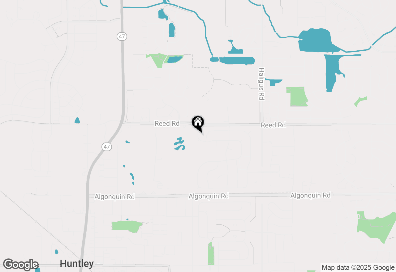 Map of 10973 Greywall Lane, Huntley, IL 60142