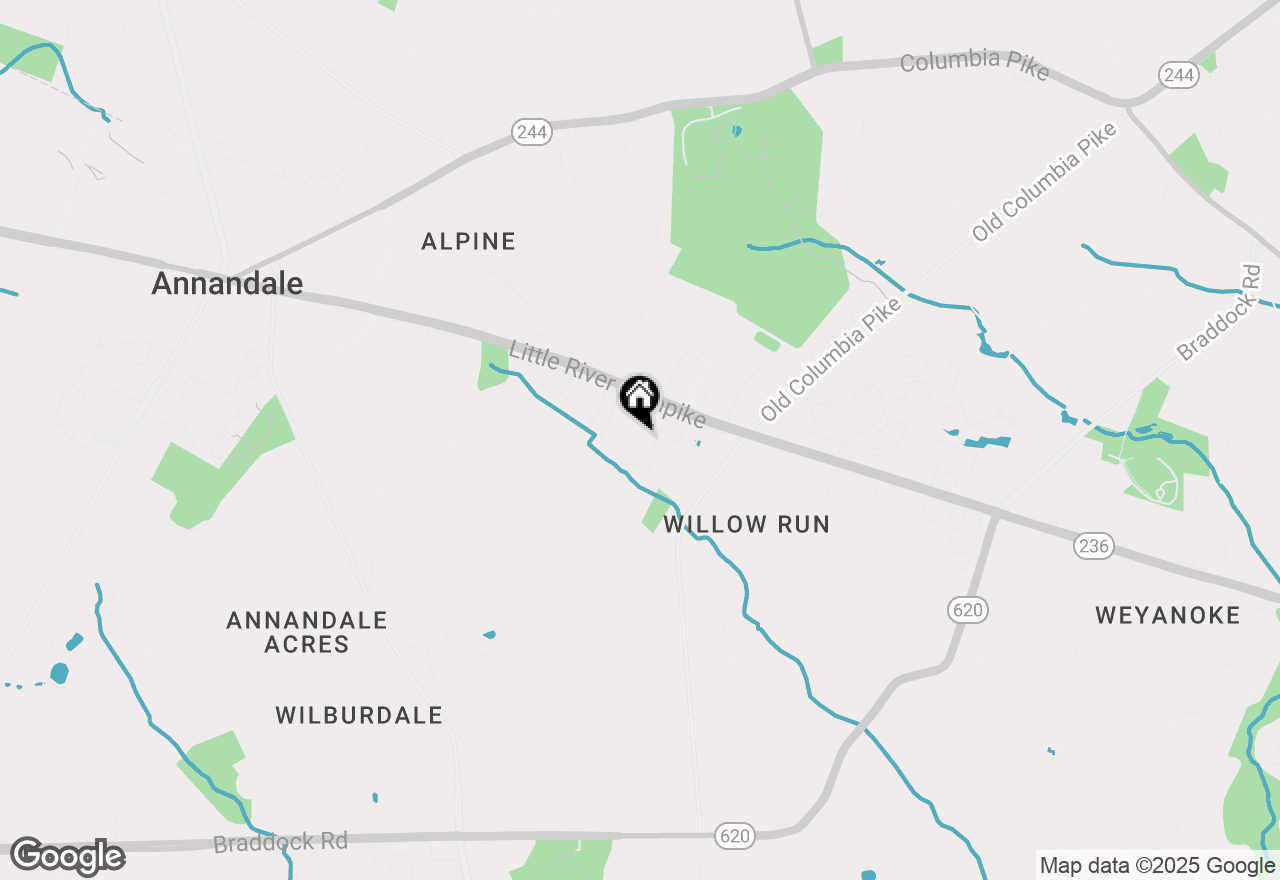 Map of 4668 Conwell Drive #176, Annandale, VA 22003
