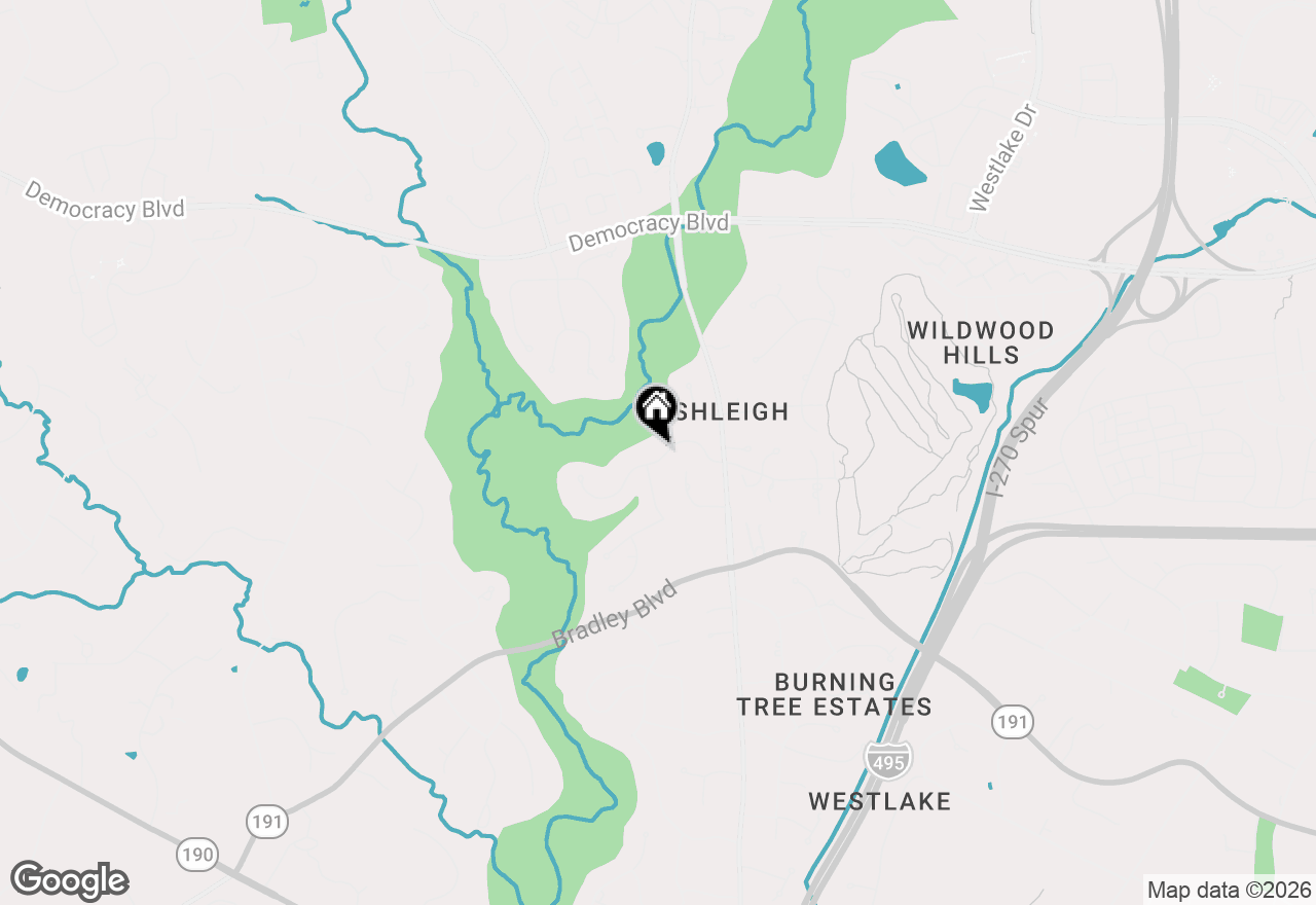 Map of 7917 Greentree Road, Bethesda, MD 20817