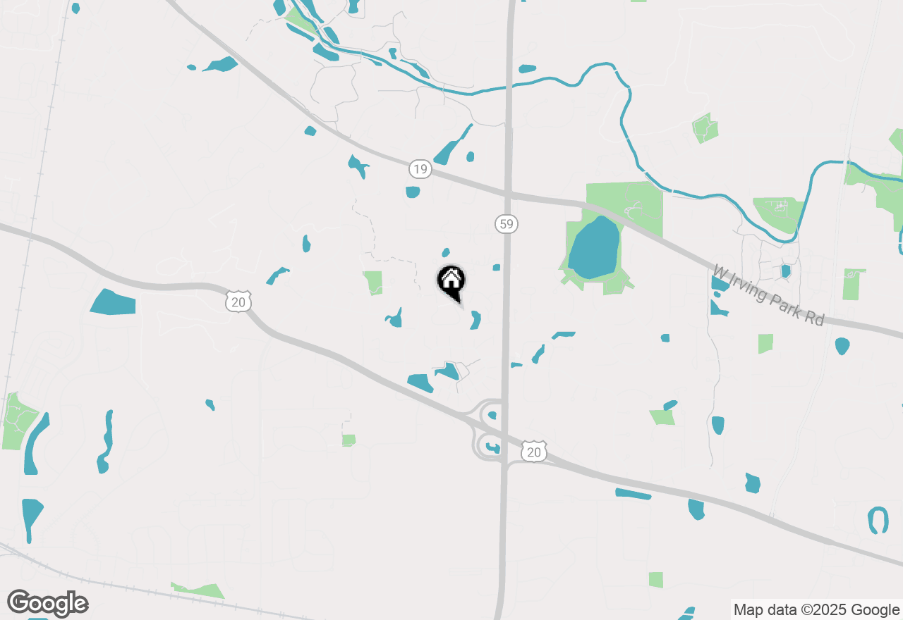 Map of 1391 Laurel Oaks Drive, Streamwood, IL 60107