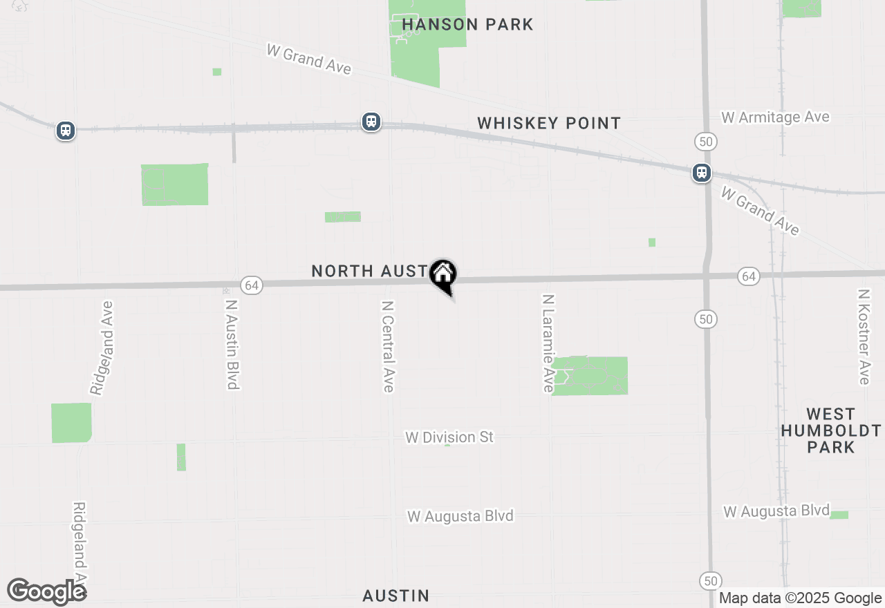 Map of 1522 N Lotus Avenue, Chicago, IL 60651