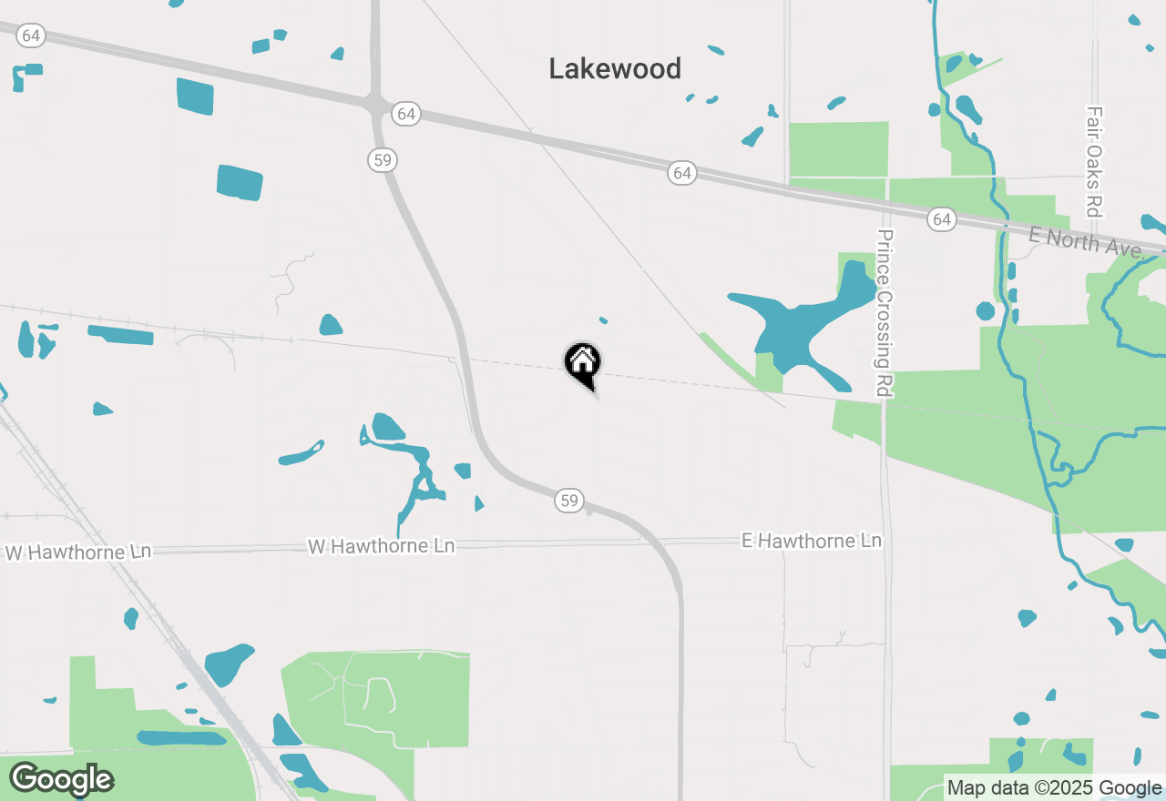 Map of 1066 Trillium Trail, West Chicago, IL 60185
