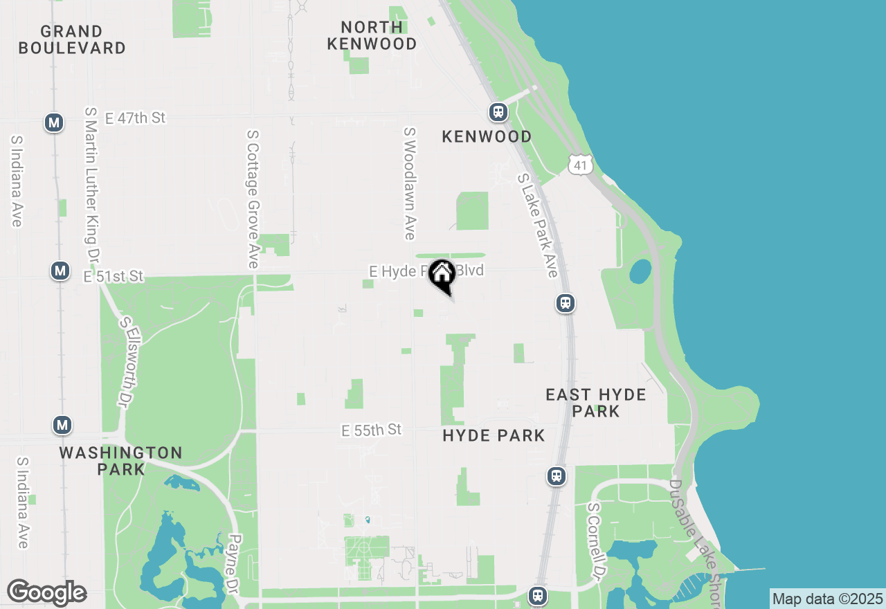 Map of 5201 S Kimbark Avenue, Chicago, IL 60615