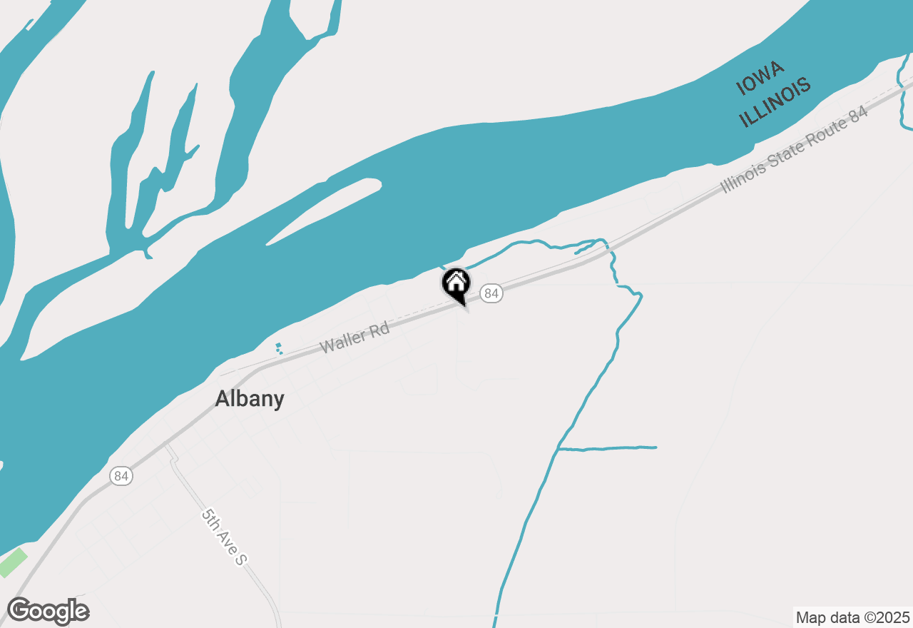 Map of Lot 113 Garrett Avenue, Albany, IL 61230