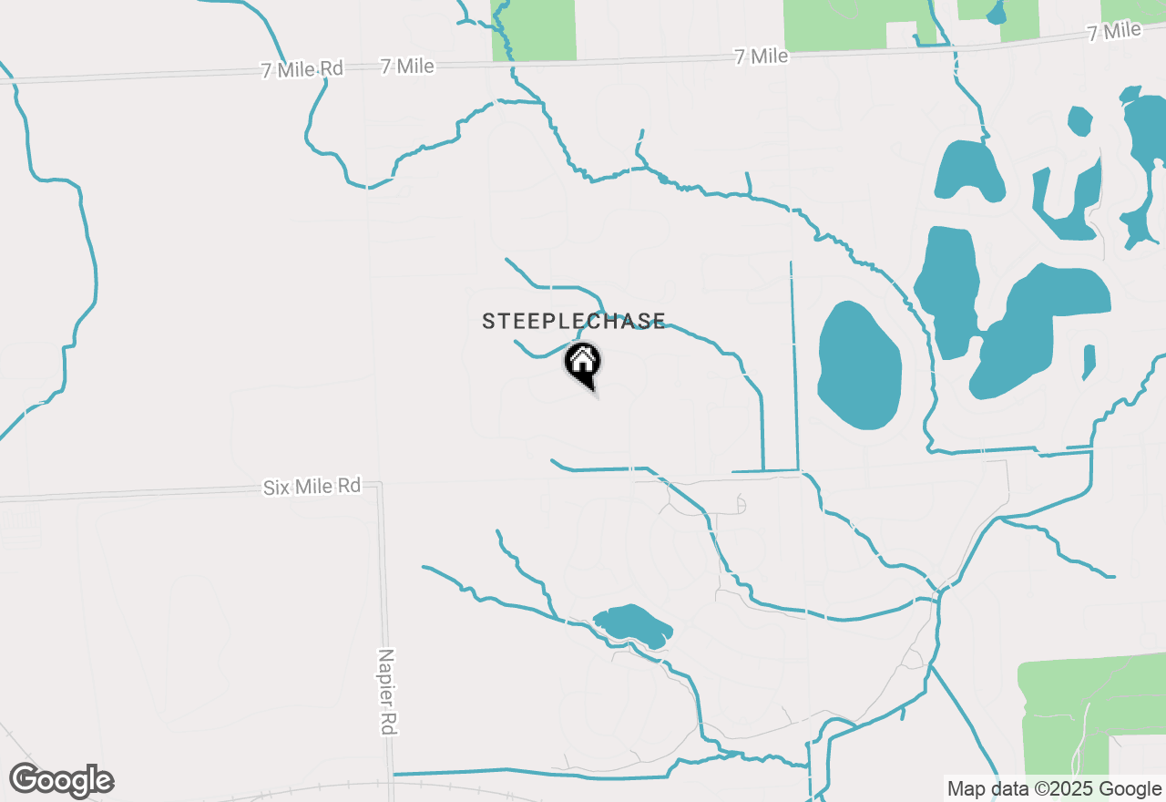 Map of 50398 Starlite Run, Northville, MI 48168