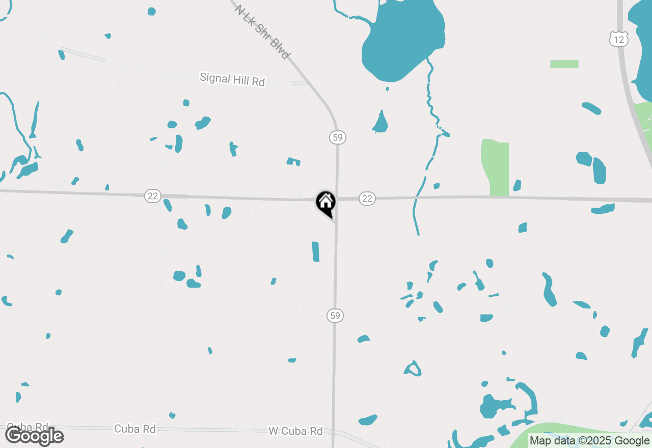 Map of 165 Haverton Way, North Barrington, IL 60010