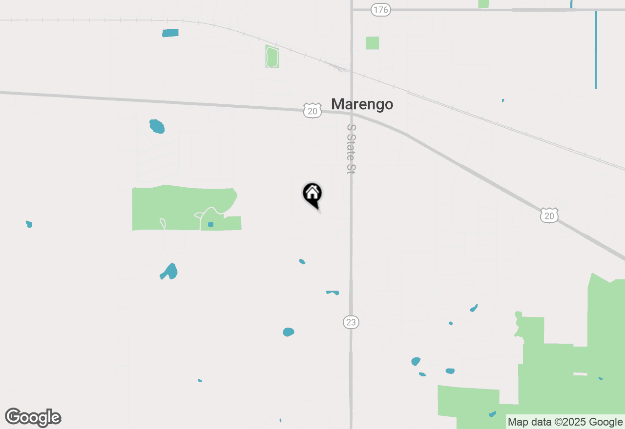 Map of 841 Dietz Street, Marengo, IL 60152