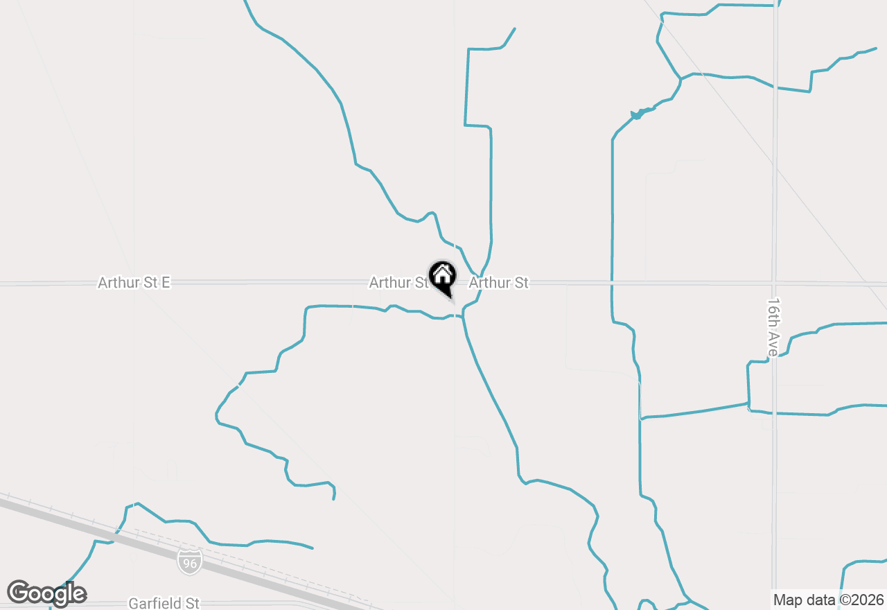 Map of 15955 24th Avenue, Marne, MI 49435