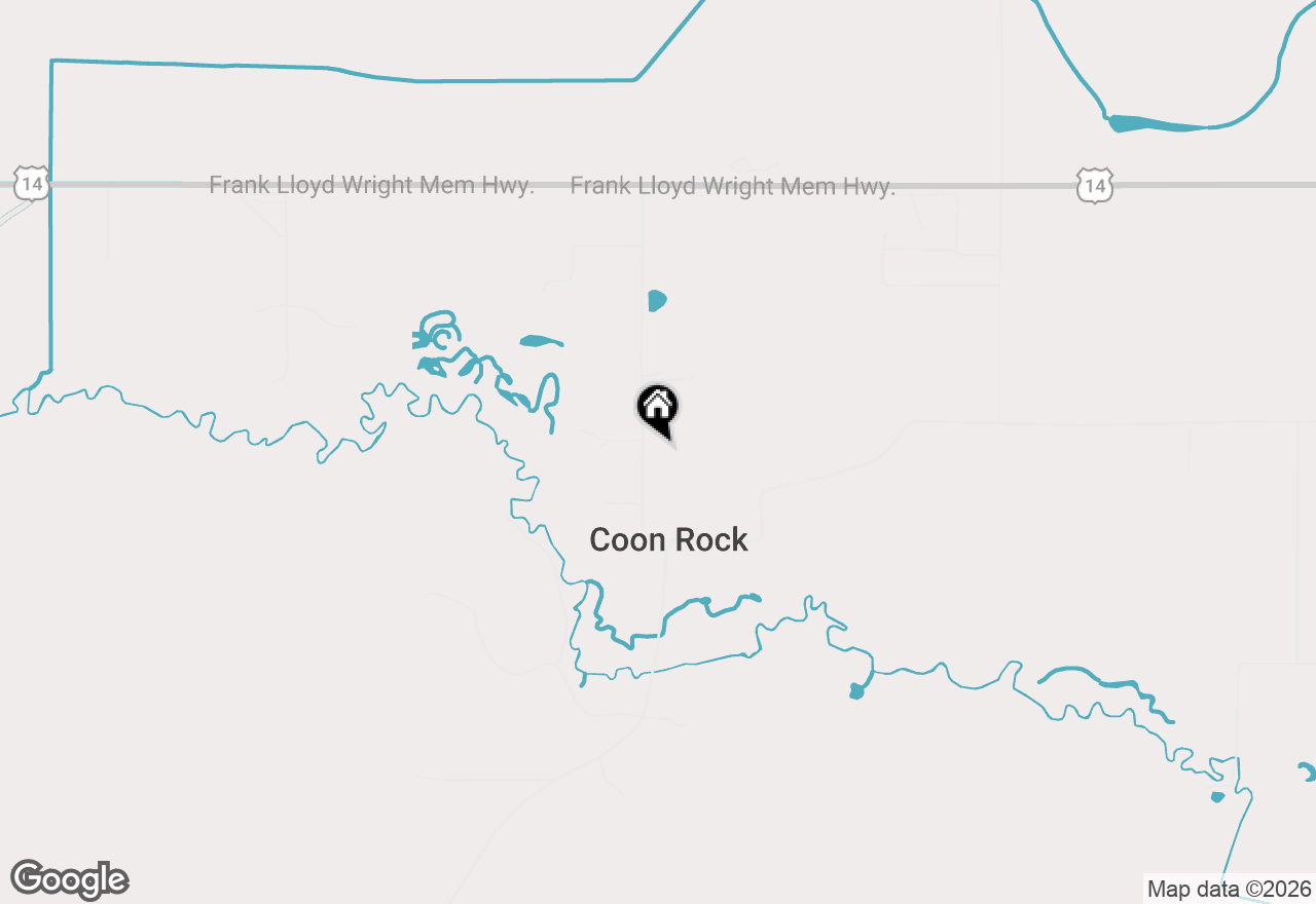 Map of 7037 Coon Rock Road, Arena, WI 53503