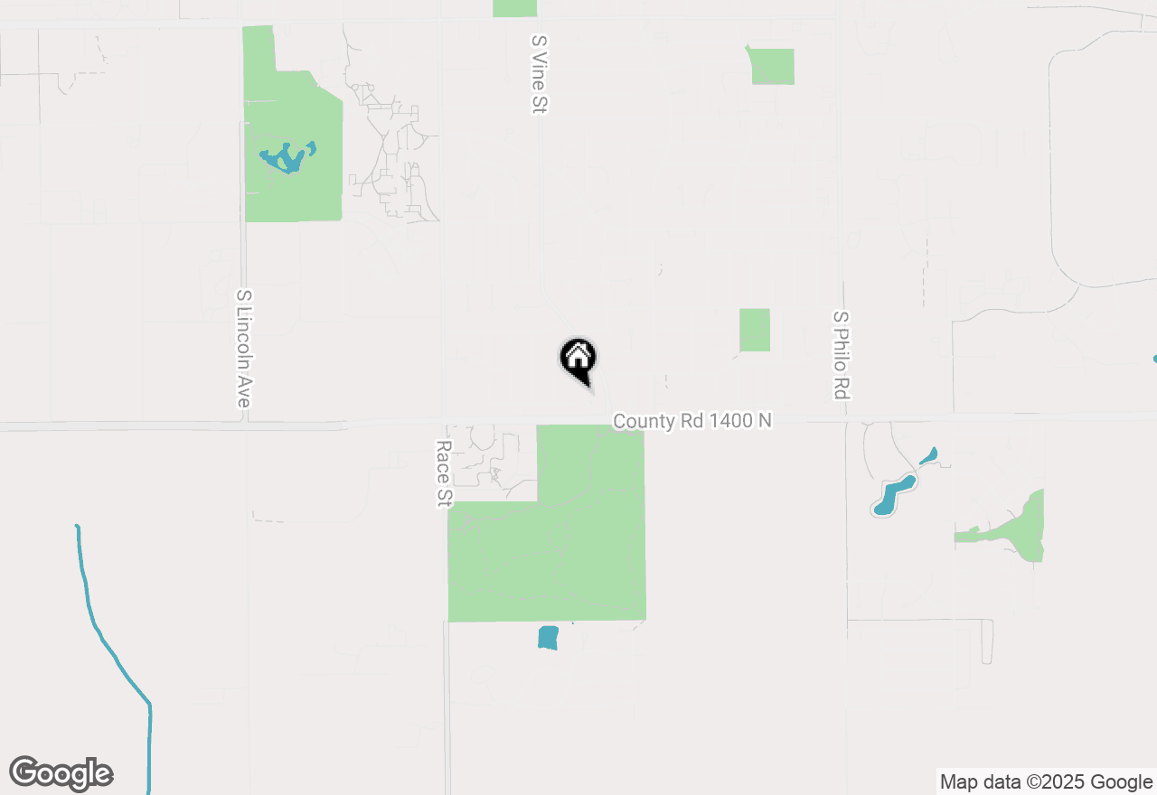 Map of 308 E Willard Street, Urbana, IL 61801