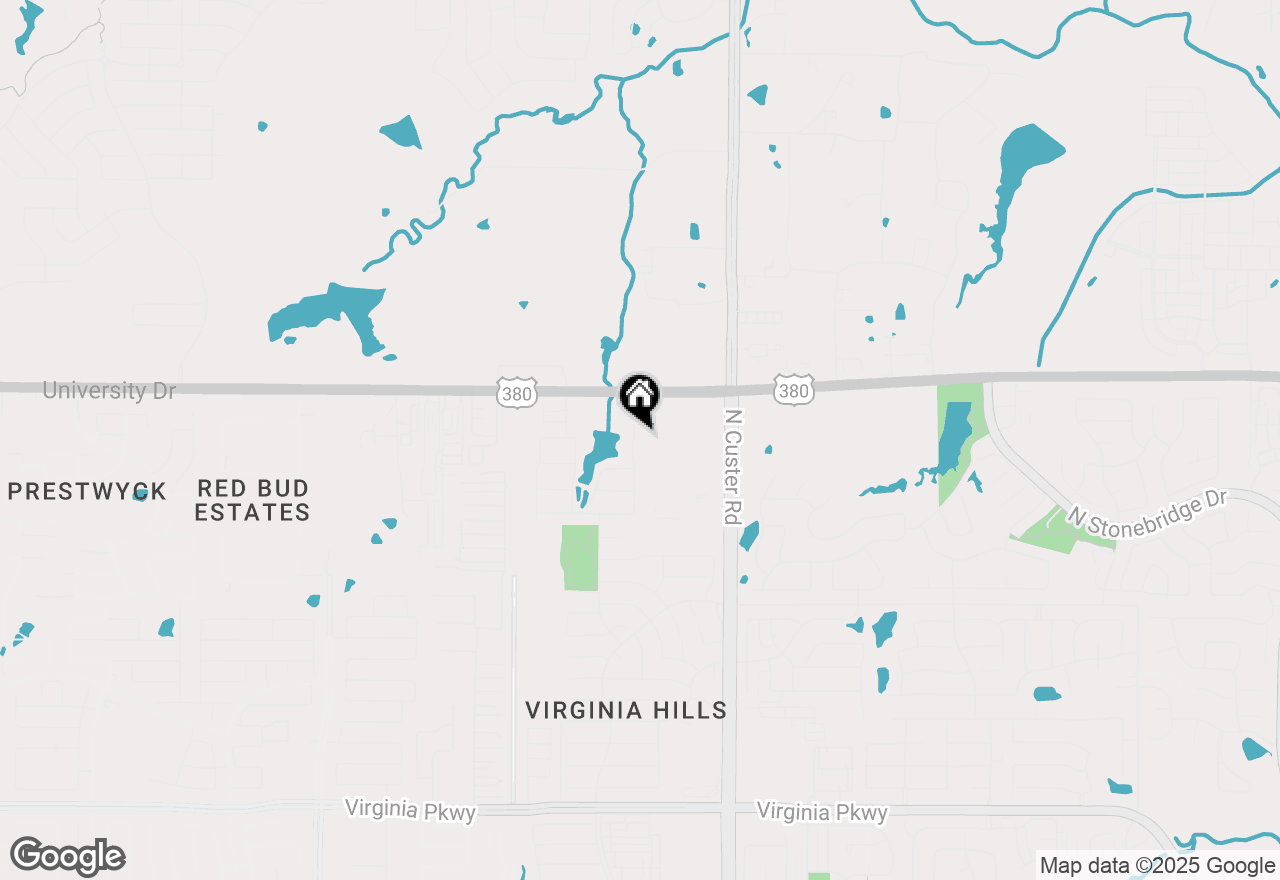 Map of 1800 Bleriot Court, Mckinney, TX 75071