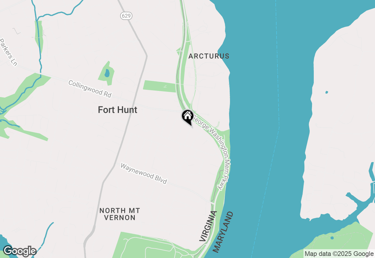 Map of 8318 Felton Lane, Alexandria, VA 22308