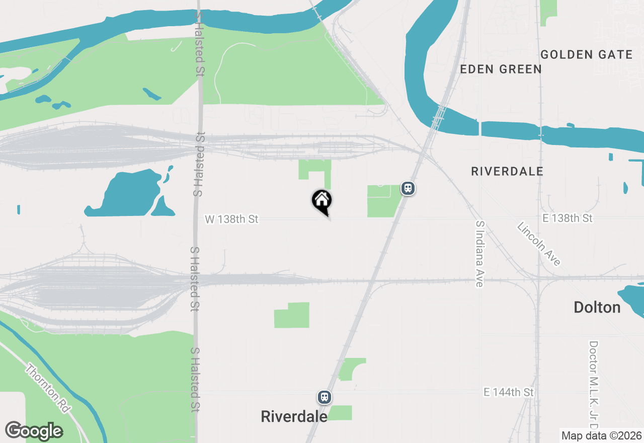 Map of 426 W 138th Street, Riverdale, IL 60827