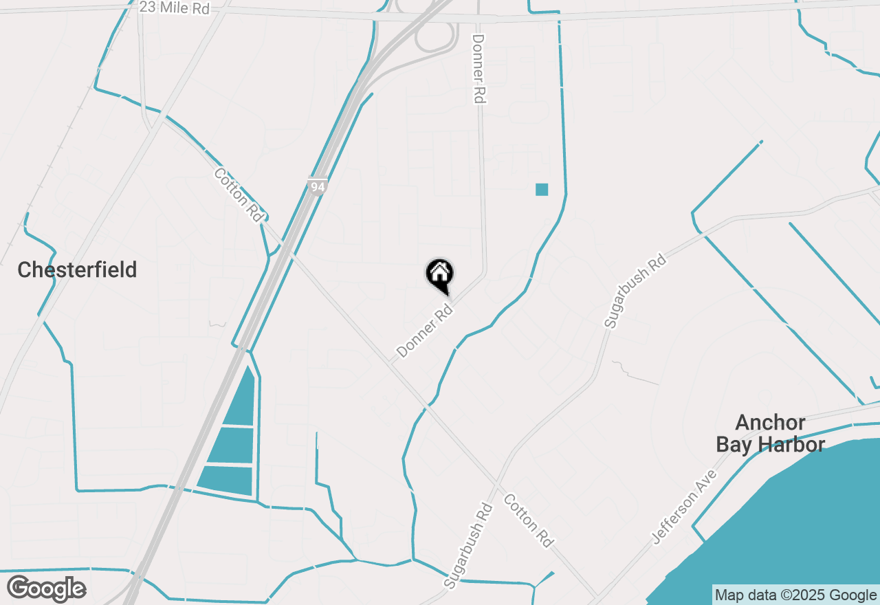 Map of 28734 Yarmouth Court, Chesterfield, MI 48047