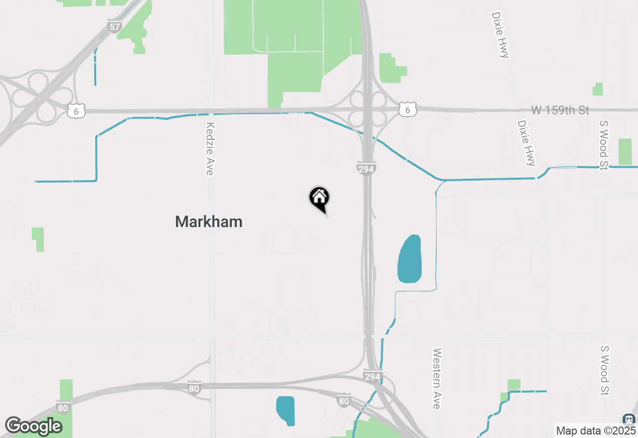 Map of 2811 Stafford Drive, Markham, IL 60428
