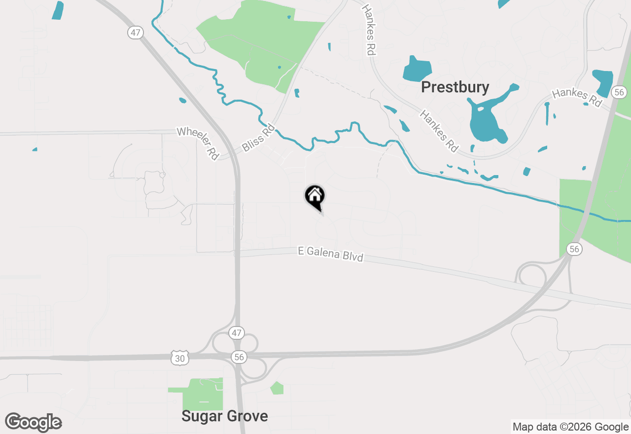 Map of 192 Brompton Lane #B, Sugar Grove, IL 60554