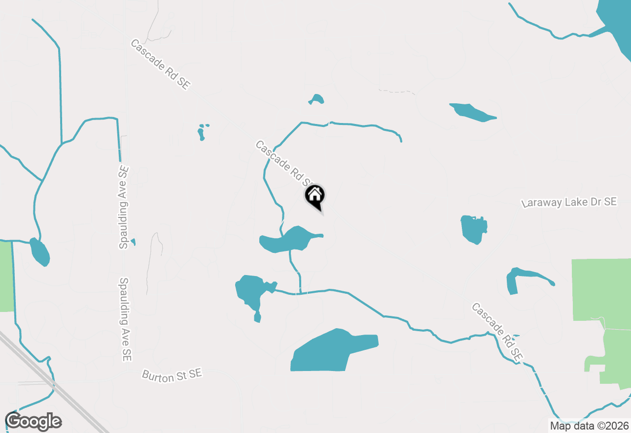 Map of 1801 Forest Shores Drive Se, Grand Rapids, MI 49546