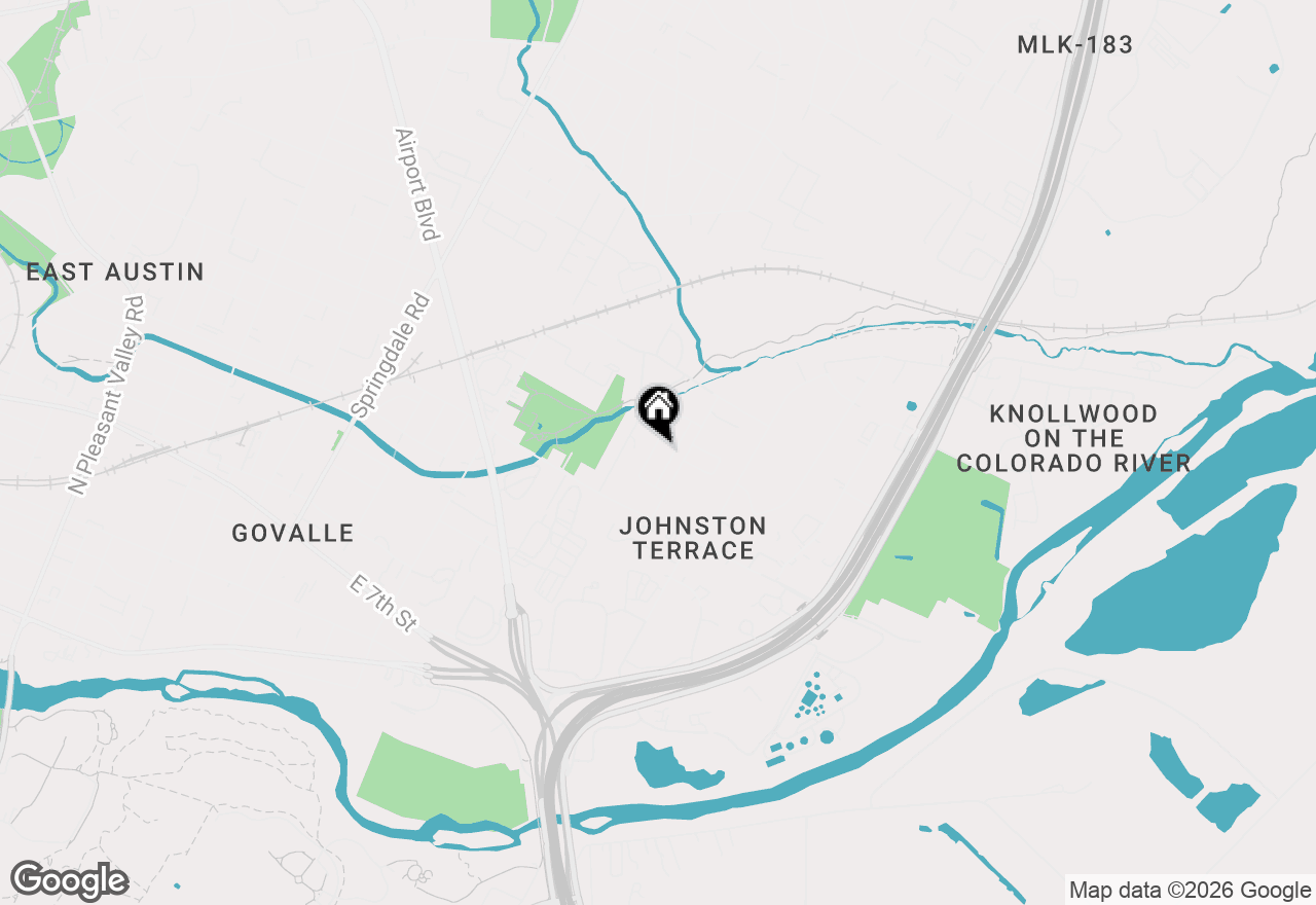 Map of 5615 Steven Creek Way, Austin, TX 78721