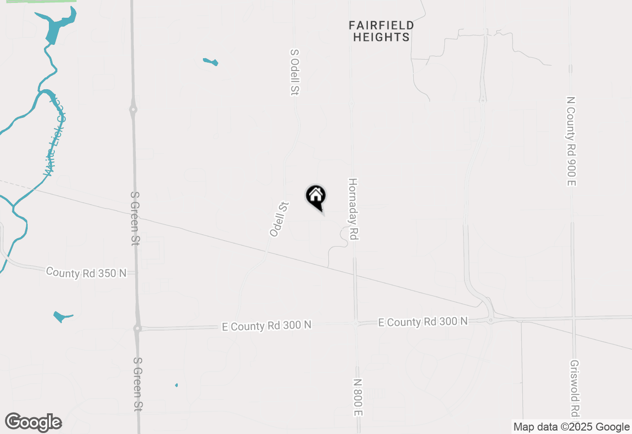 Map of 714 Thornburg Parkway, Brownsburg, IN 46112