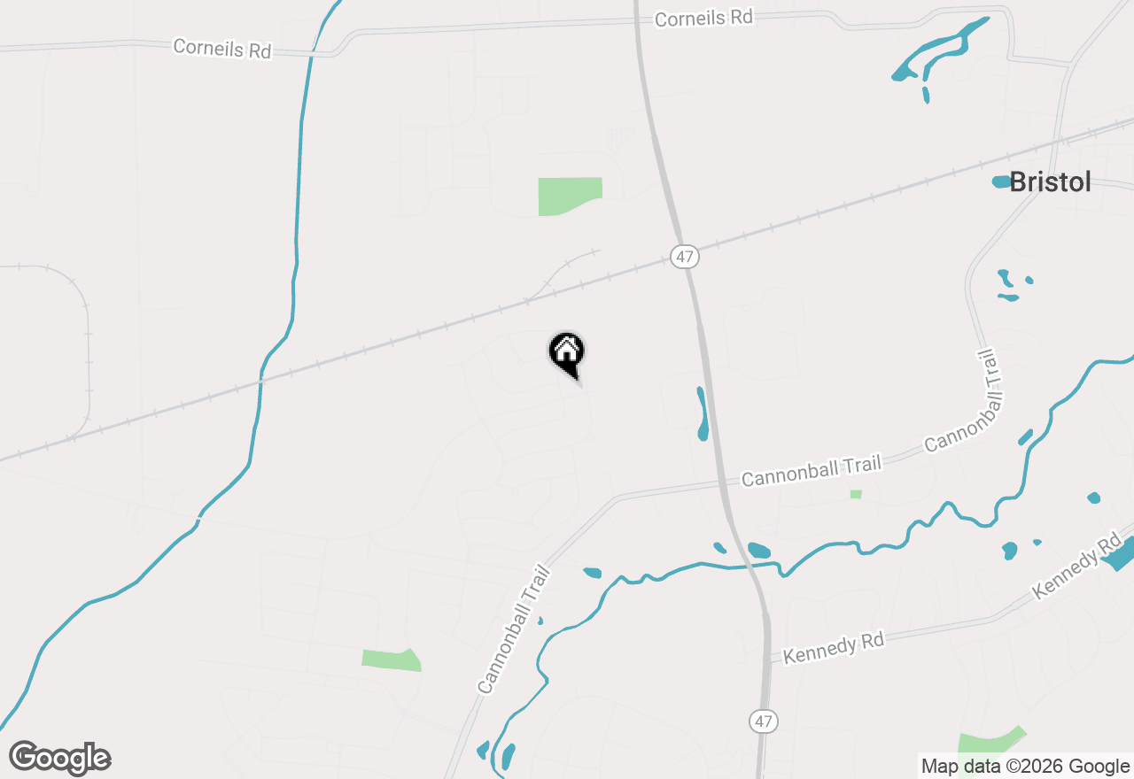 Map of 2672 Elden Drive, Yorkville, IL 60560