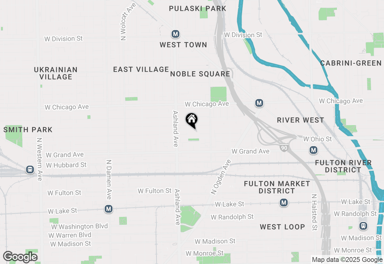 Map of 1471 W Erie Street, Chicago, IL 60642