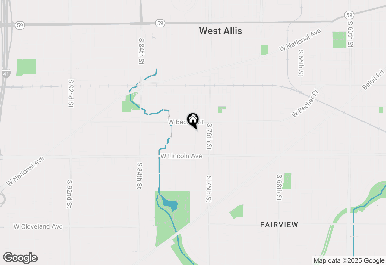 Map of 2144 S 78th St, West Allis, WI 53219
