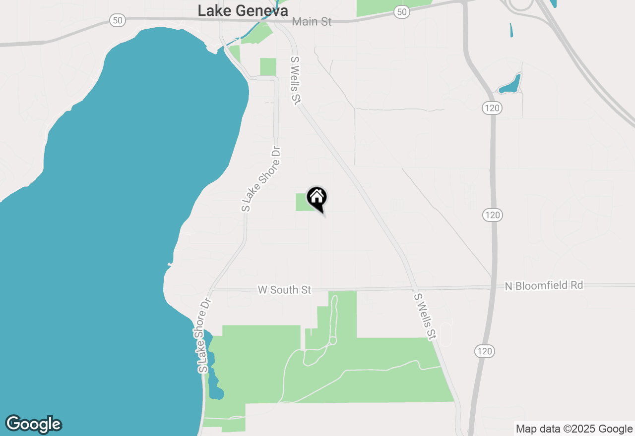 Map of 1018 Bonnie Brae Ln, Lake Geneva, WI 53147