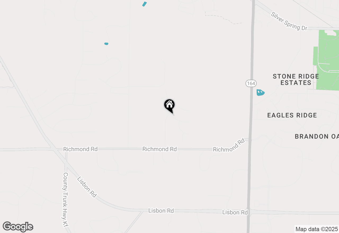 Map of W258N5755 Vista Ct, Lisbon, WI 53089