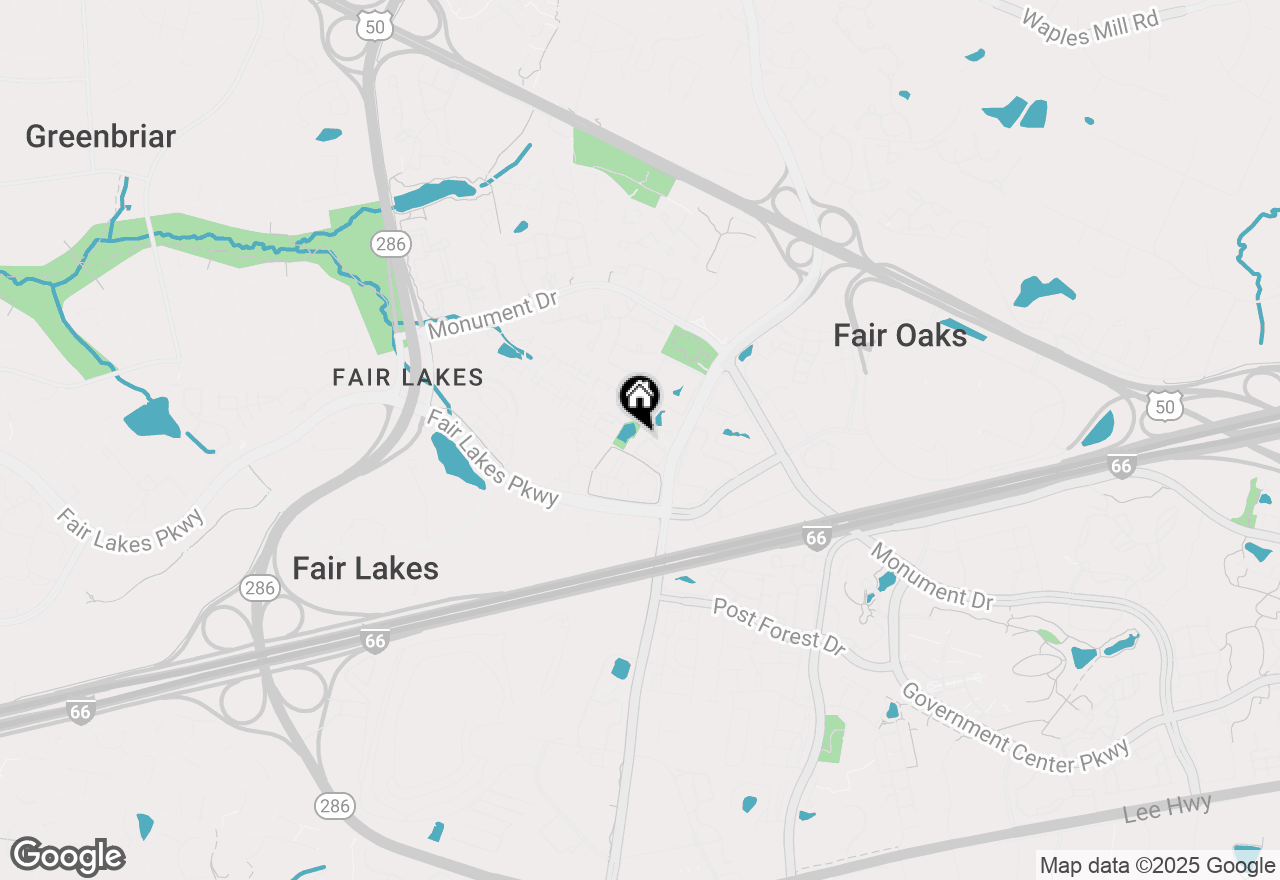 Map of 4200 Mozart Brigade Lane #4200C, Fairfax, VA 22033